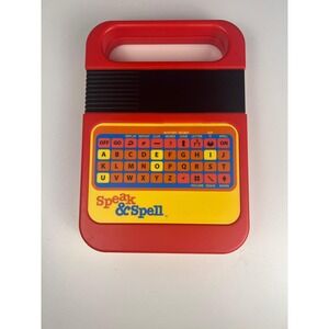 Texas Instruments Speak & Spell Educational Toy‎ RedTested & Works